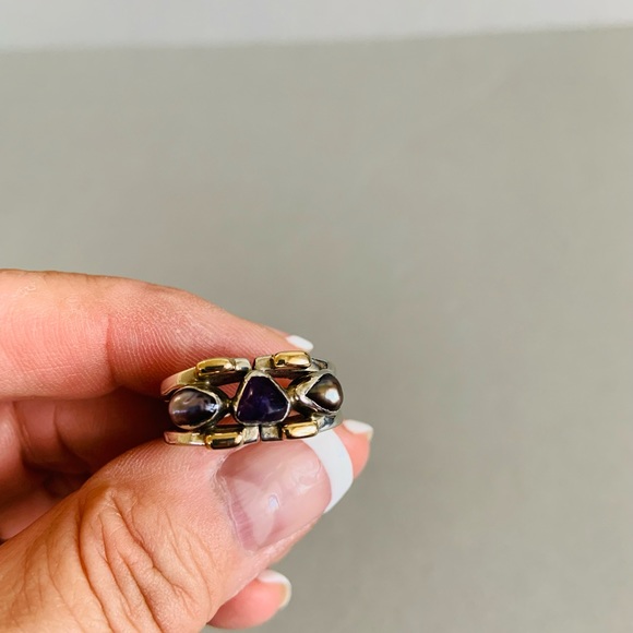 Lilly Barrack Jewelry Lilly Barrack 4k Gold Bar Sterling Silver